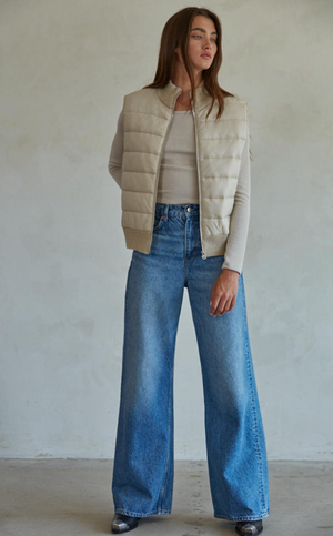 Fleece Back Sightsee Vest